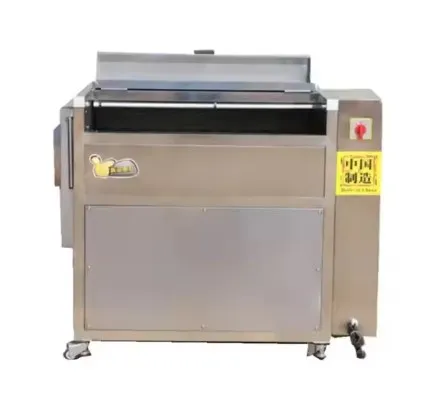 آلو کی صفائی اور چھیلنے والی مشین